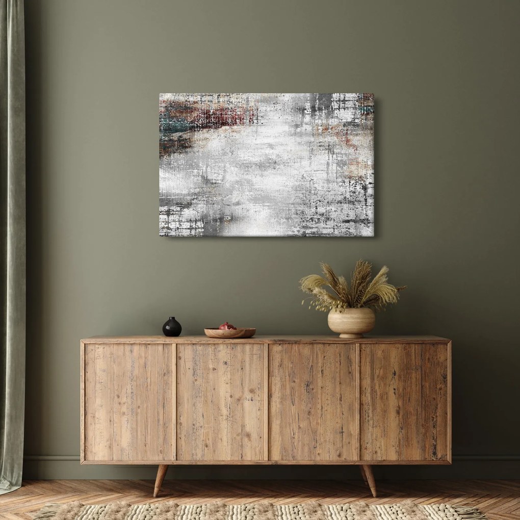 Kép - Absztrakt texturált vászon (90x60 cm)