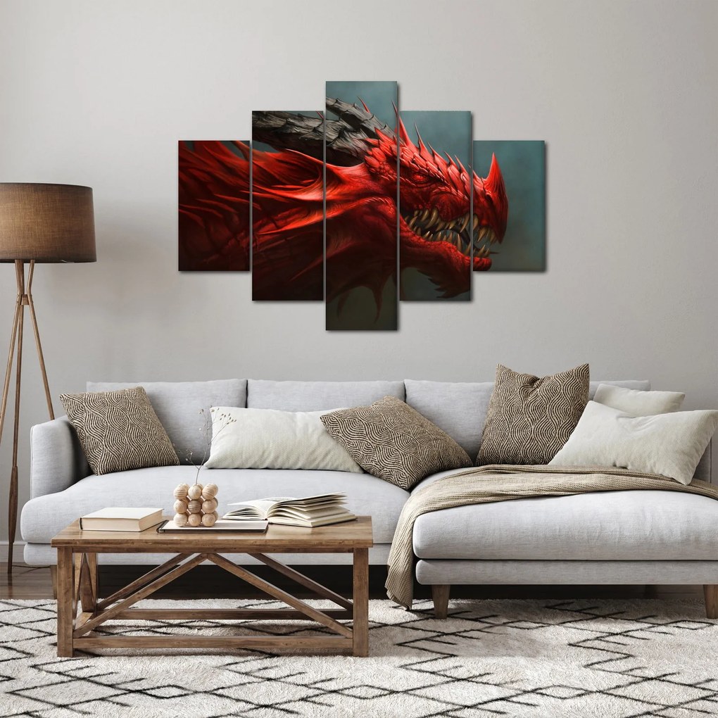 Kép - Sárkány (150x105 cm)