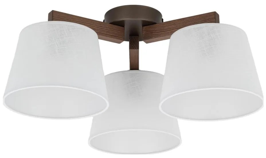 Brilagi - Felületre szerelt csillár LATTE 3xE27/15W/230V fenyő/fehér