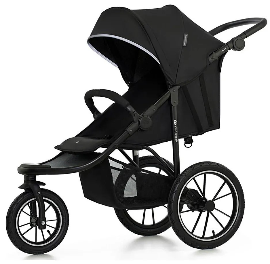 KINDERKRAFT - HELSI2 sport babakocsi, fekete színű