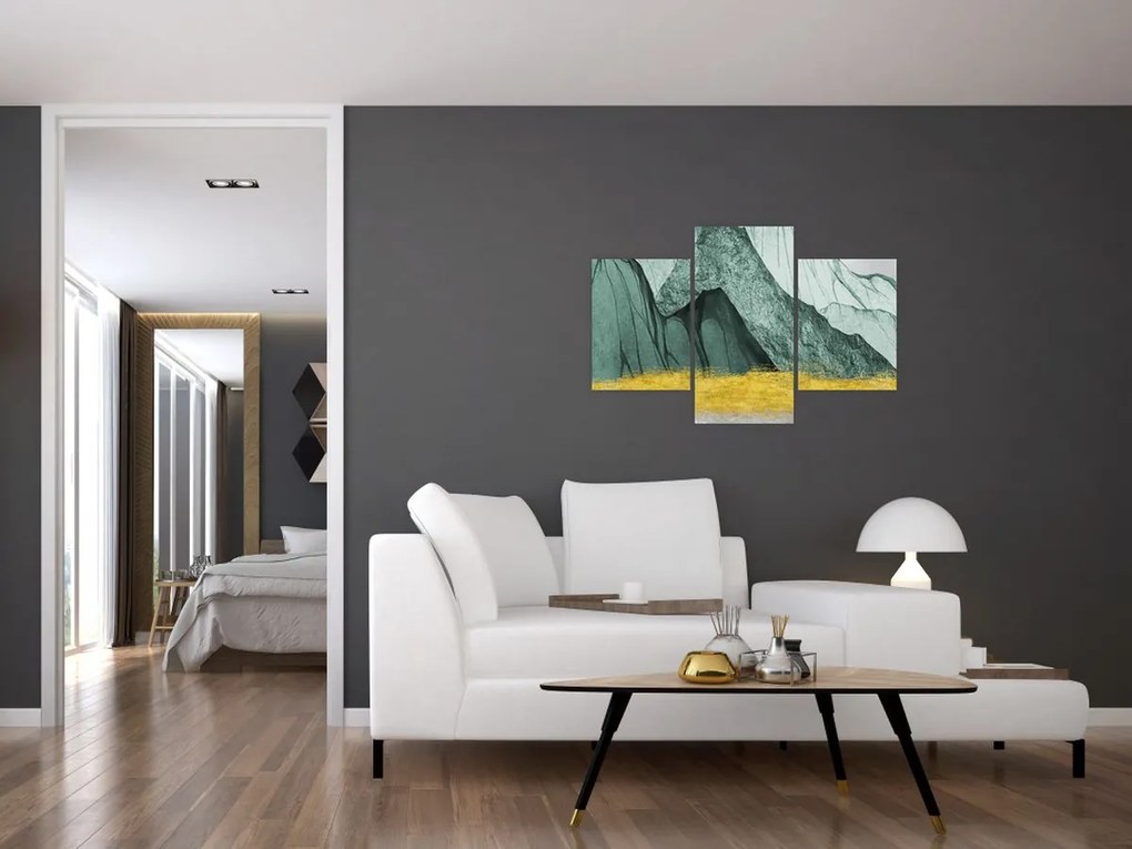 Kép - Smaragdhegység N⁰2 (90x60 cm)