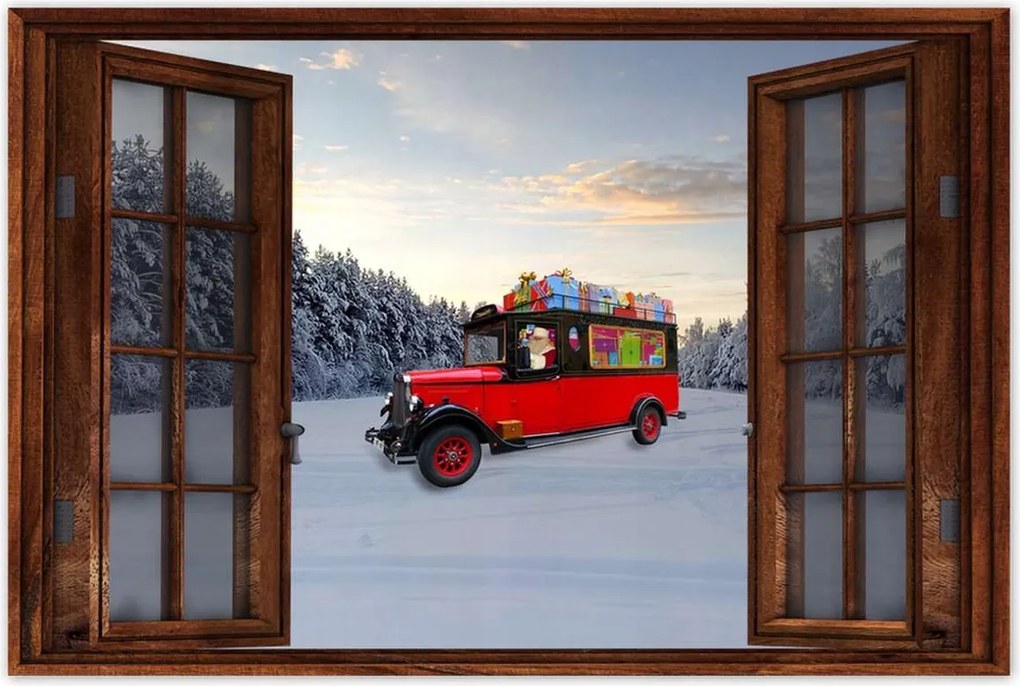 Poszterek 90x60 Mikulás Lappföld