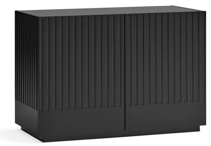 Fekete alacsony komód 100x70 cm Doric – Teulat