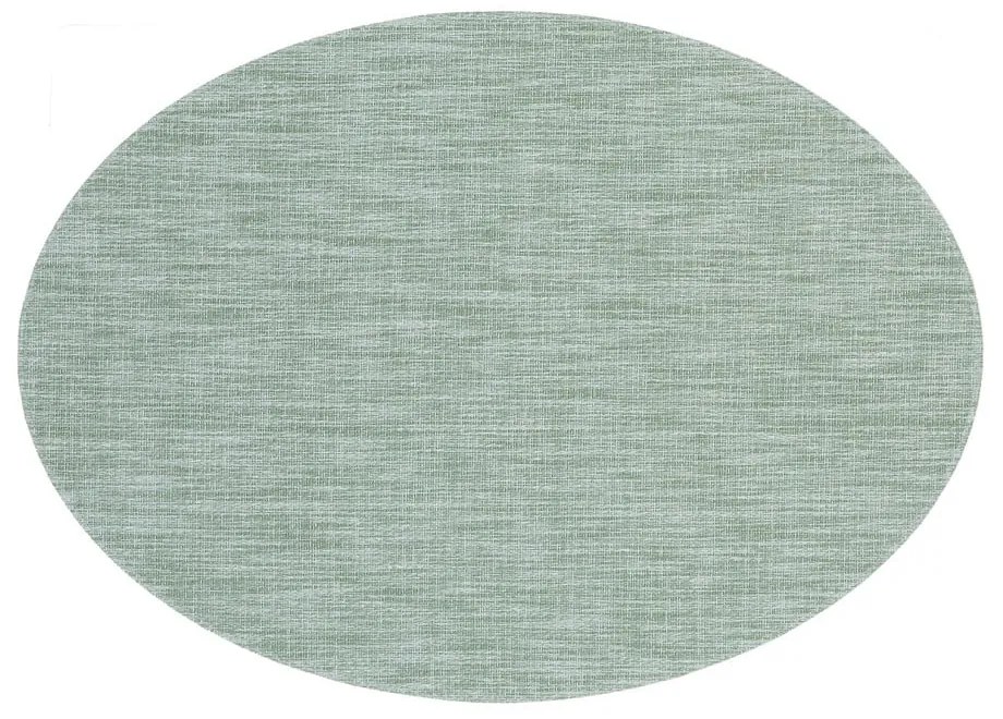 Oval zöld tányéralátét, 46 x 33 cm - Tiseco Home Studio