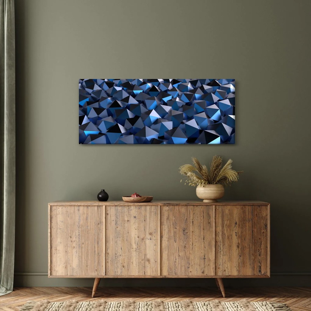 Absztrakciós kép (120x50 cm)