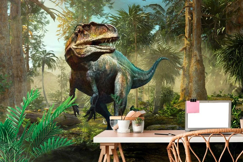 Öntapadó tapéta dinoszauruszok területe