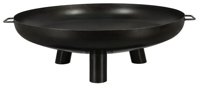 Fém tűzrakó tál, 80 cm átmérőjű