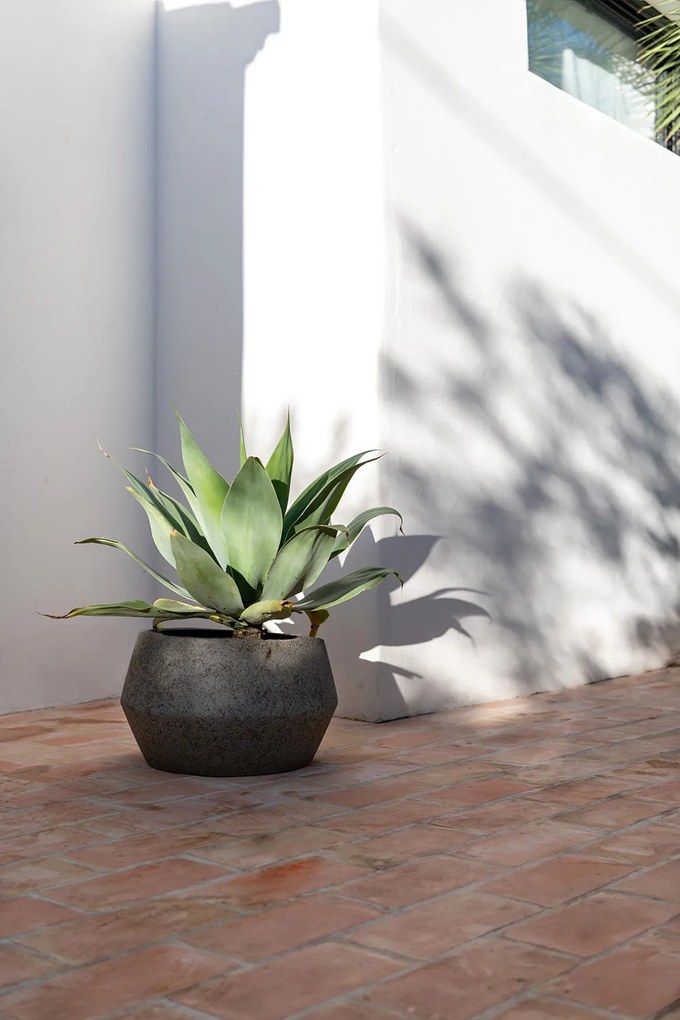 Harley Low virágcserép, szürke diorit, többféle méretben - Pottery Pots méret: S - ⌀ 36, óra. 21,5 cm