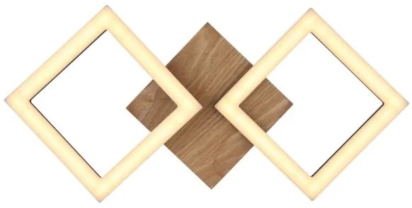 Globo 67280-18 - LED Felületre szerelhető csillár KERRY LED/18W/230V