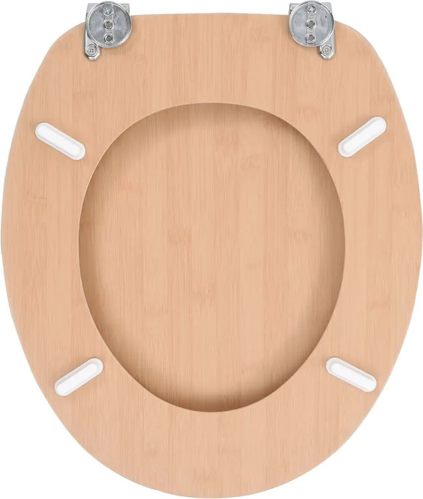 Bambuszmintás MDF WC ülőke