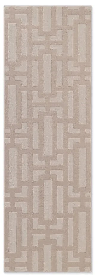 Bézs futószőnyeg 80x240 cm Perles Onyx – Elle Decoration