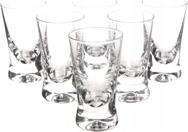 6 db-os Delight vodka pohár szett 25 ml Domotti