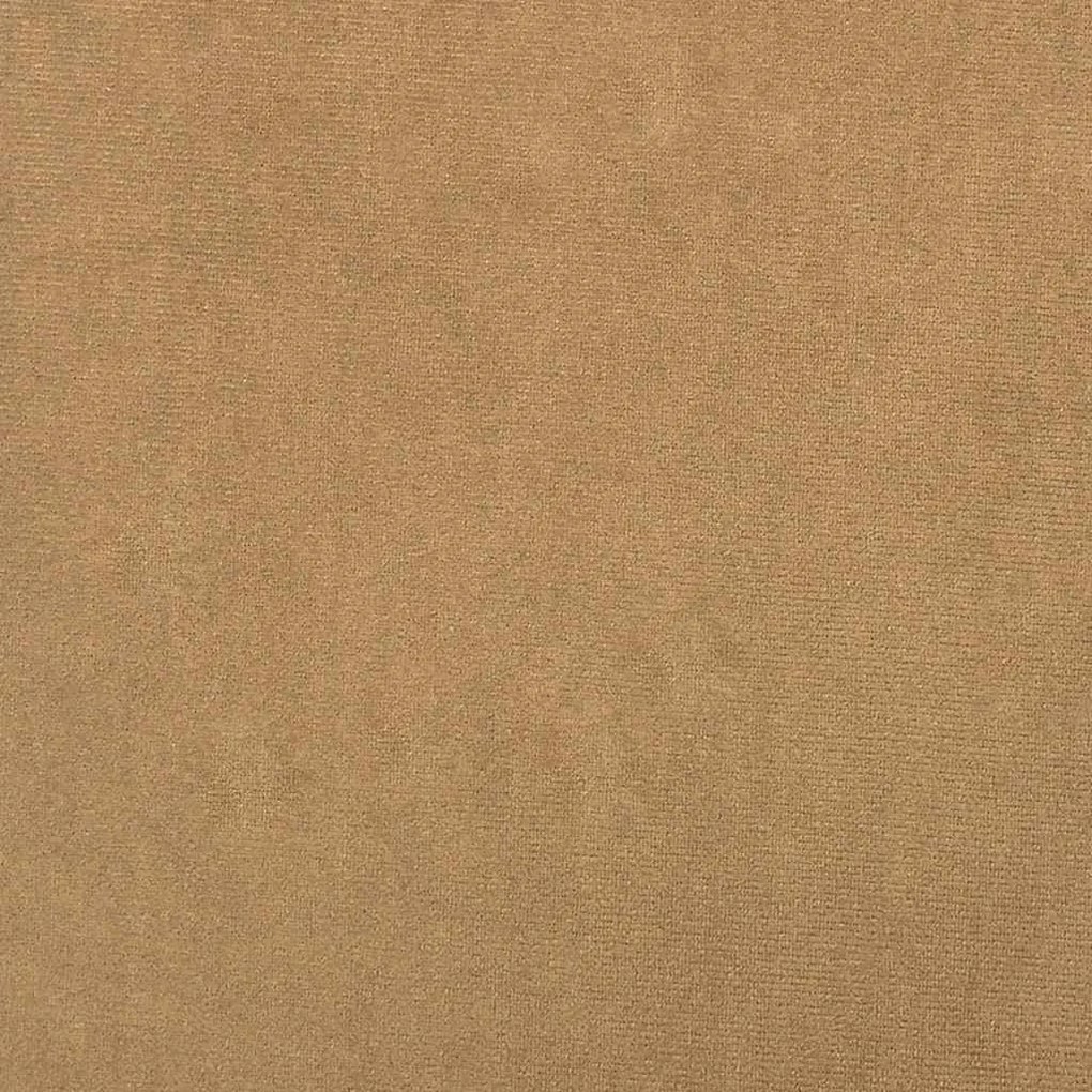barna bársony loveseat kanapé 140 cm