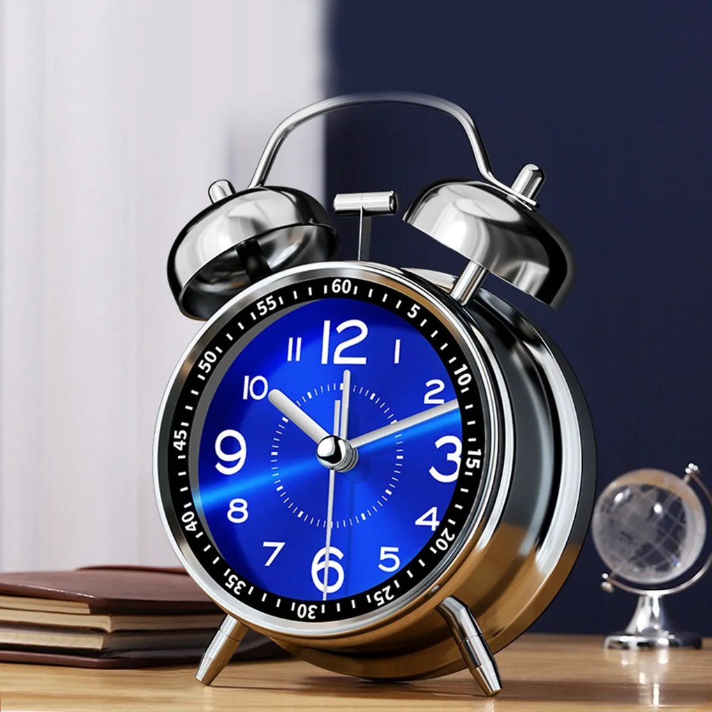 Retro óra Ébresztőóra klasszikus elemes Hangos riasztás klasszikus és hatékony