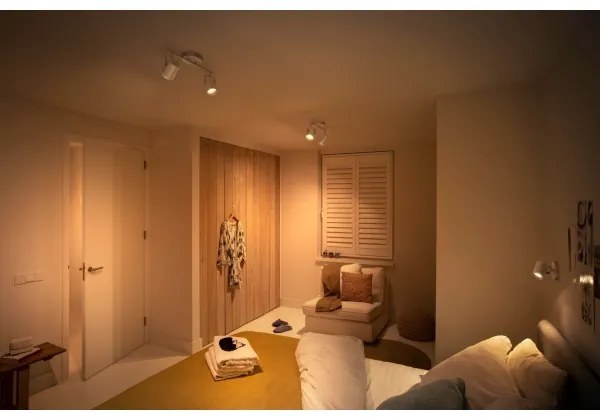 Philips 50662/14/P0 - BYRE LED spotlámpa 2x4,3W 230V 2200/2500/2700K