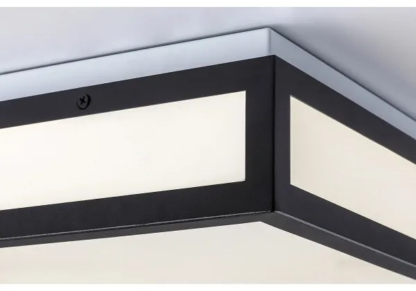 Rabalux 75031 - LED fürdőszobai mennyezeti lámpatest ZOYA LED/18W/230V IP44 fekete