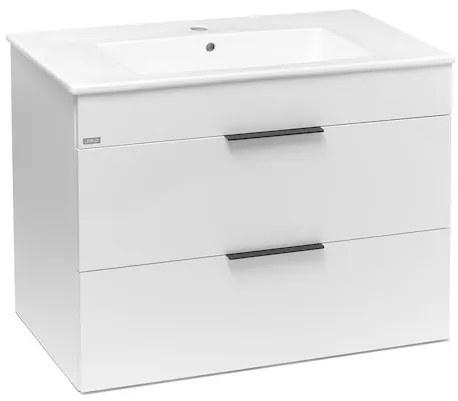 Jika Plan fürdőszobaszekrény mosdóval 80x44,1x62,2 cm fehér h4537621763001 PLAN80ZBI