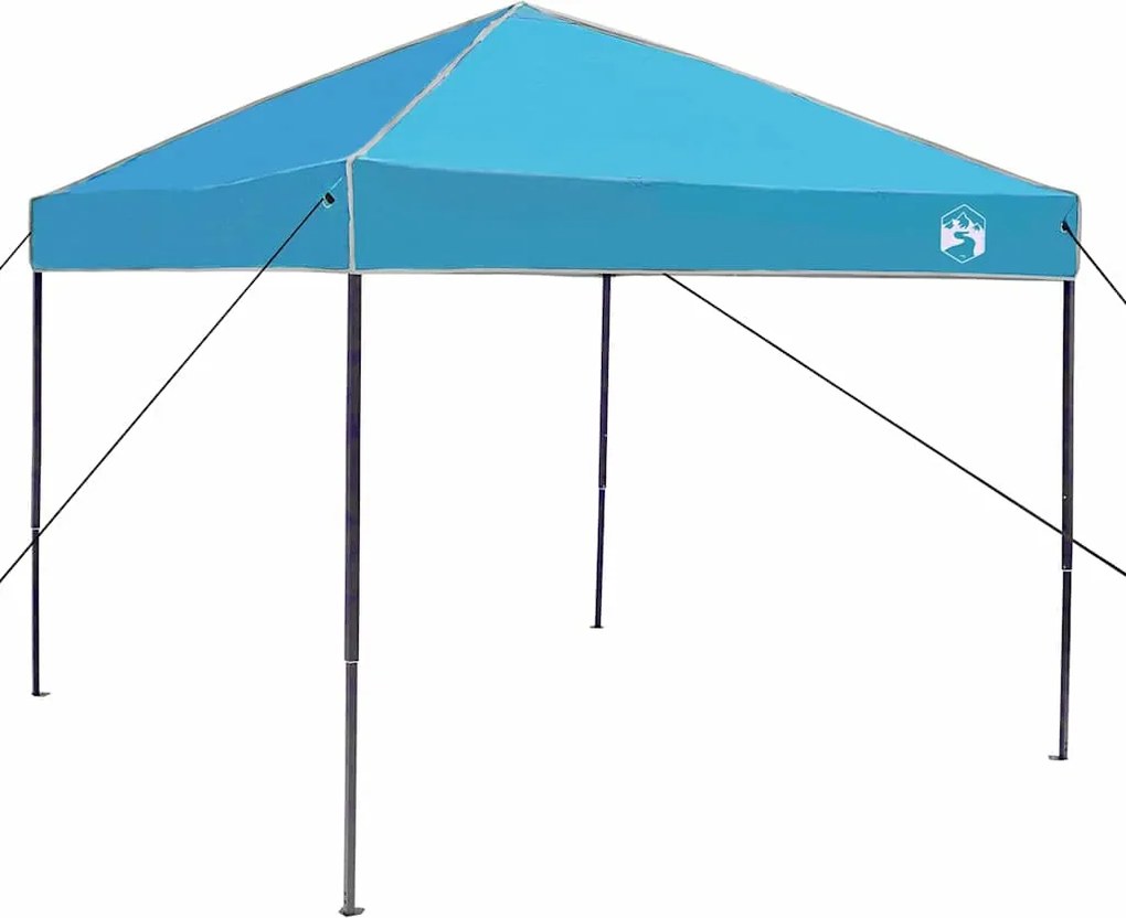 vidaXL Tetősátor Kék 243 x 243 x 251 cm szövet