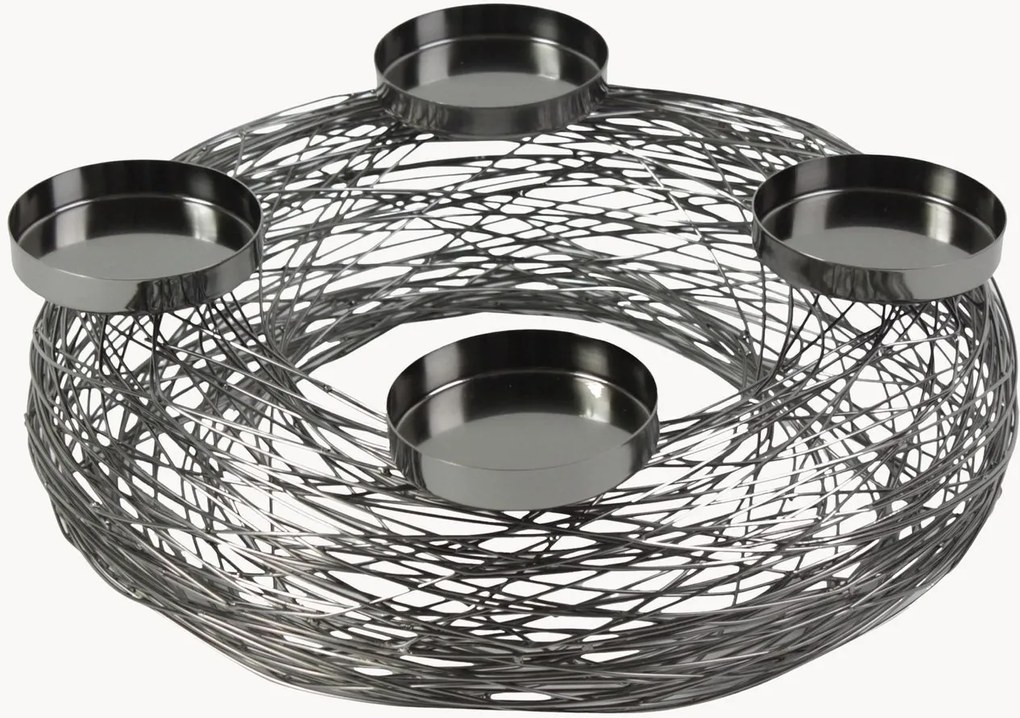 Gyertyatartó Fém Tangle