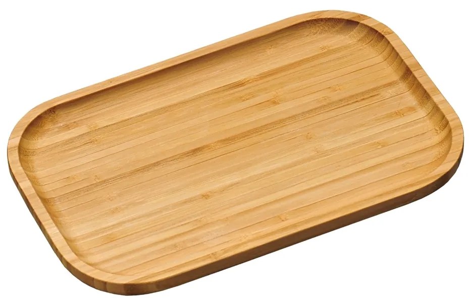 Kesper 58160 Bambusz tálca, 30,5 x 20 x 2 cm,tálaló, 30,5 x 20 x 2 cm