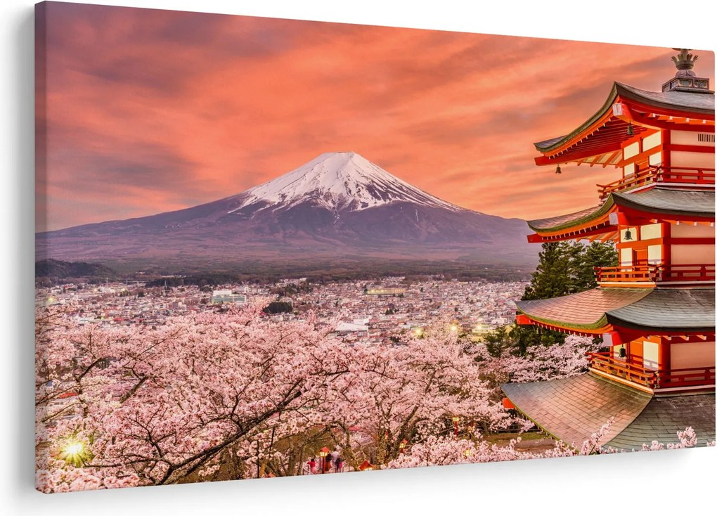 Kép - Fujiyoshida, Japán (90x60 cm)