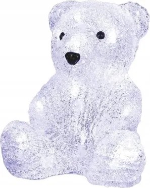 Kültéri Fénydekoráció Jegesmedve Karácsonyi 20X15X18,5 16 Led