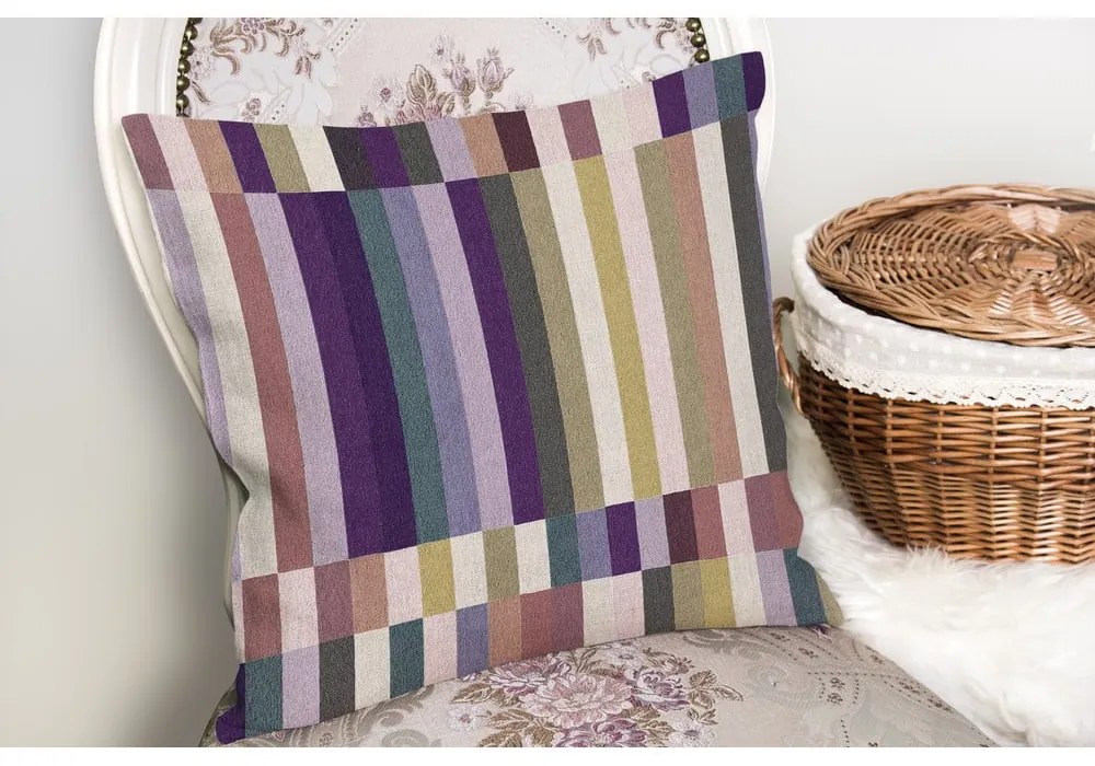 Párnahuzat 43x43 cm Purple Rain – Mila Home