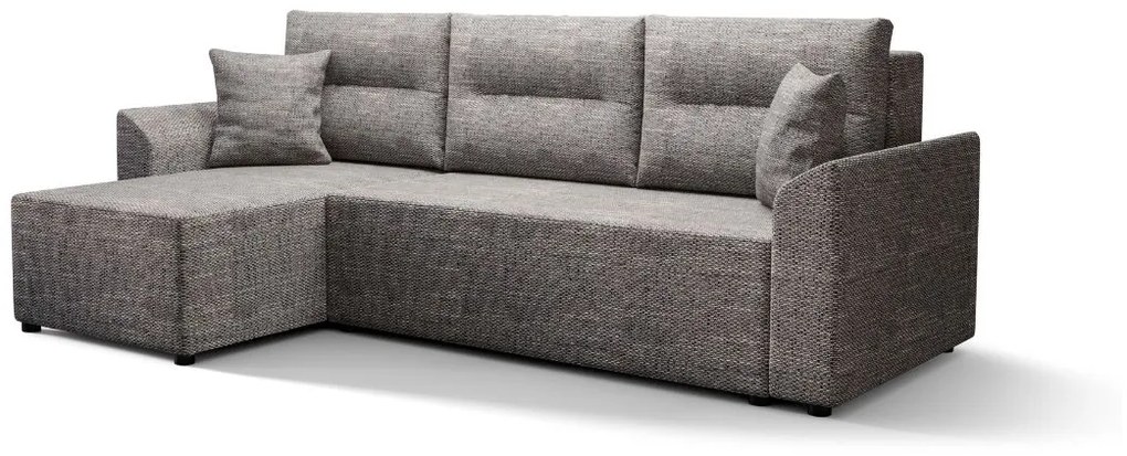 LORINA ágyazható sarok ülőgarnitúra, 230x89x140, kornet 02