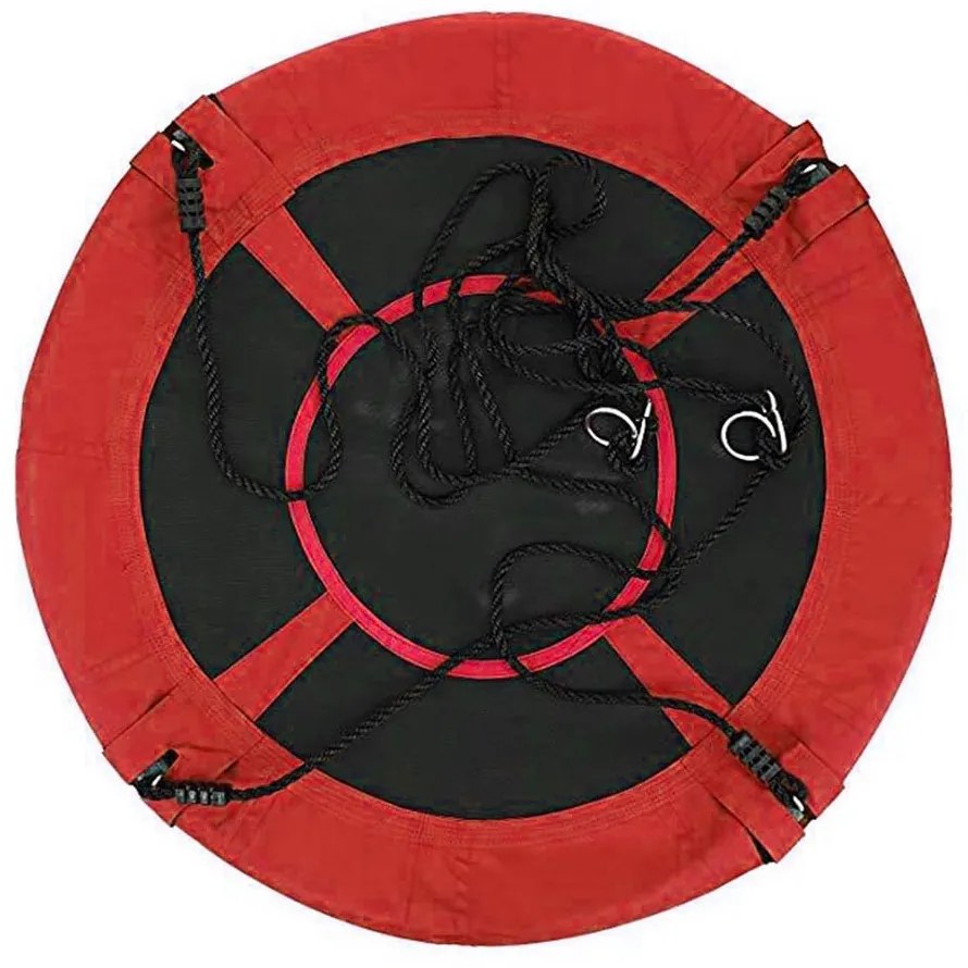 Fészekhinta-110 cm-es-piros-sátor nélkül