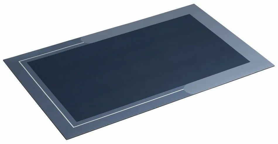 AQUALINE PCD012 fürdőszobaszőnyeg 50 x 80 cm , kék