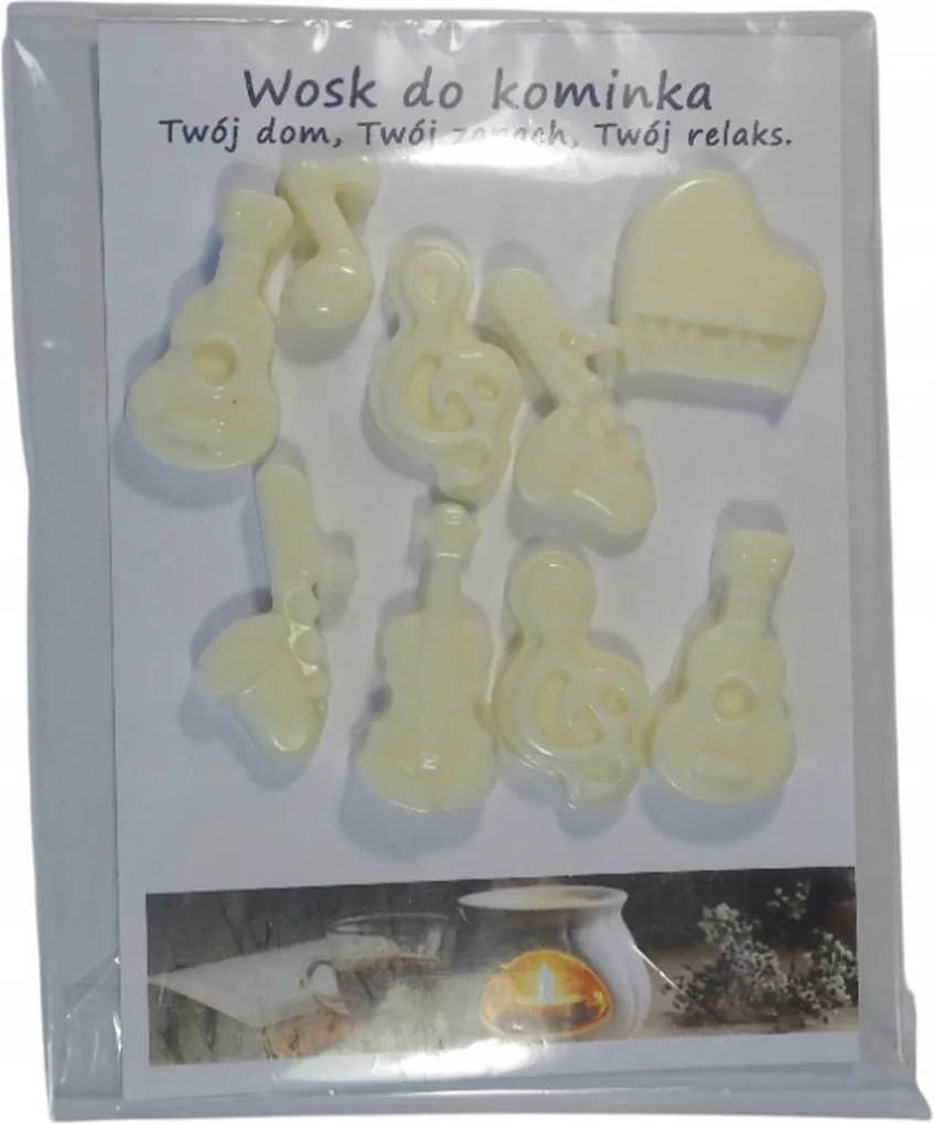 Kandallóviasz 100% Szója, illatosított illat választható zenei