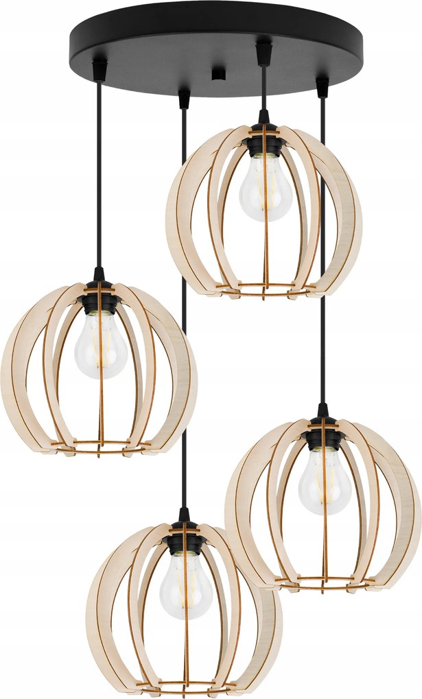 Mennyezeti Lámpa Függő Csillár Fa Modern Boho Konyhába Nappaliba