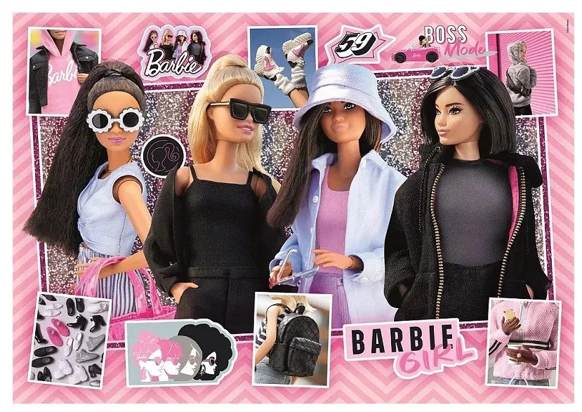 Barbie Fashion 104 db-os puzzle Clementoni