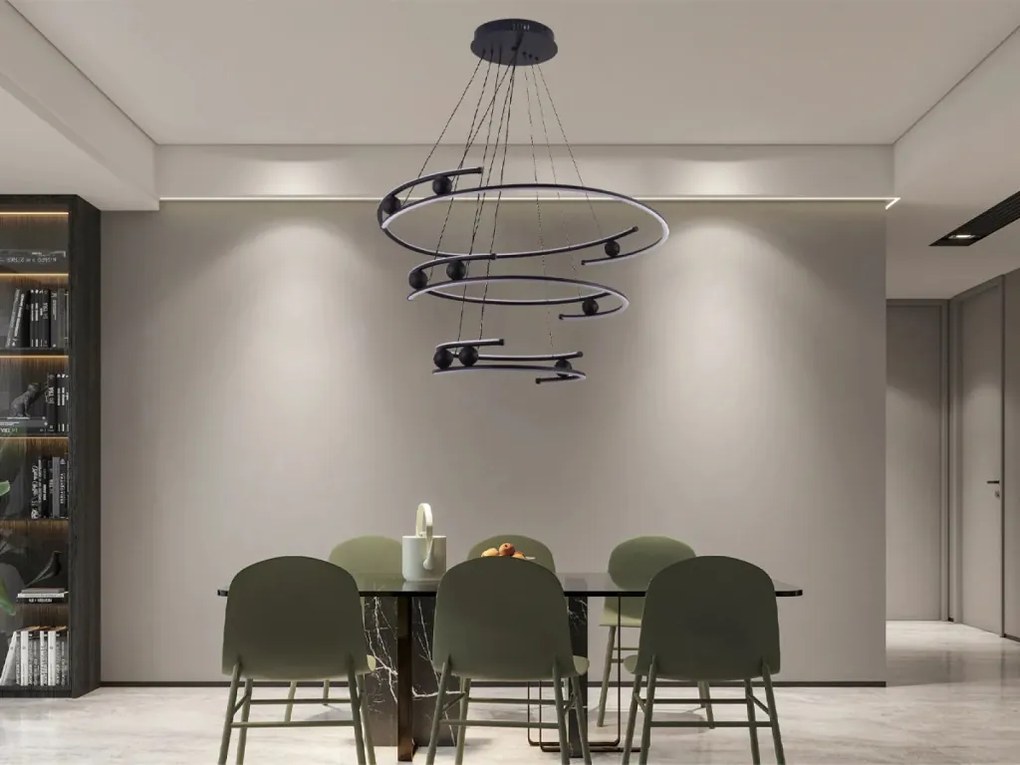NEDES J4347-B Modern Led Függesztett Lámpa IP20