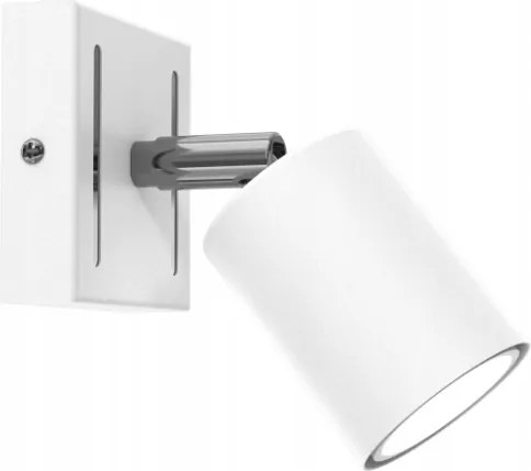 Ewilight Állítható fali lámpa Laser GU10 fehér/króm