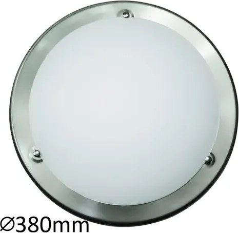 Rabalux beltéri mennyezeti lámpa e27 2x60w szatin króm ufo