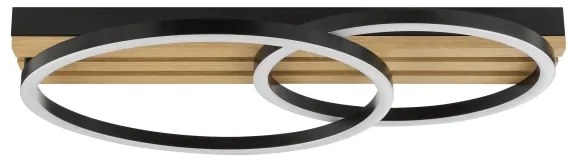 Brilliant - LED dimmelhető mennyezeti lámpa CALMA LED/21W/230V fekete