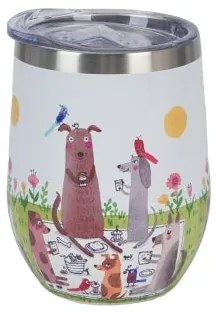 Kutyás Rozsdamentes acél hőtartó termosz pohár 330 ml Dog Picnic