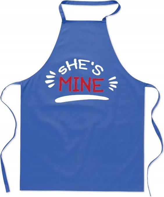 She's Mine Ő Az Én Konyhai Kötény Valentin Napra Évfordulók Divatos