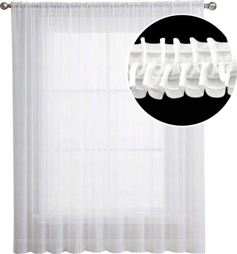 Fátyol Függöny Sárkány szalagos fátyol függöny 400x270