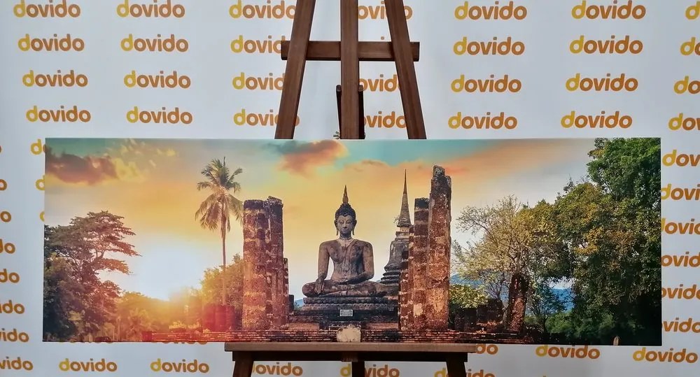 Kép Buddha szobor Sukhothai parkban