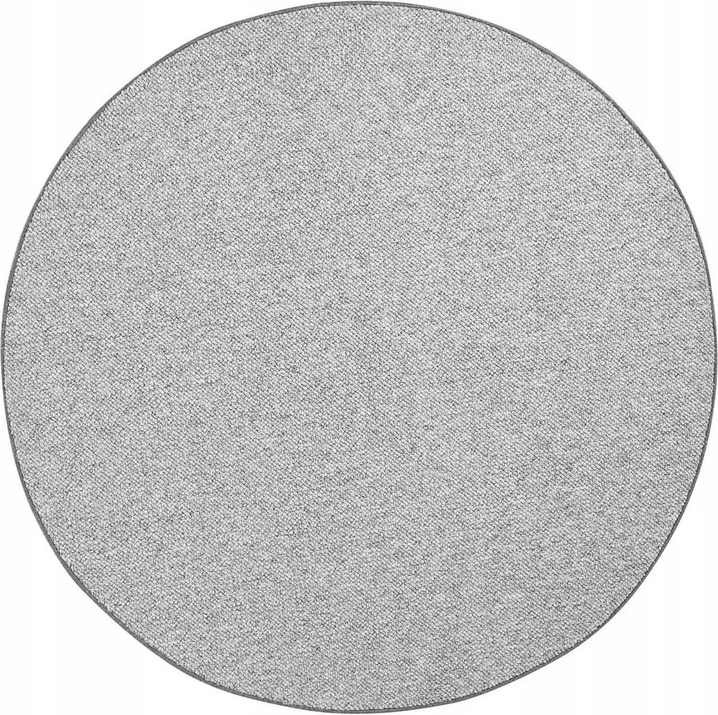 Kerek tuft szőnyeg, szürke Boho-wolly 133cm