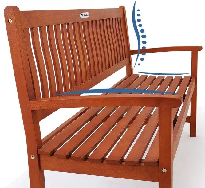 Deuba Maxima kerti pad 152 cm - eukaliptusz