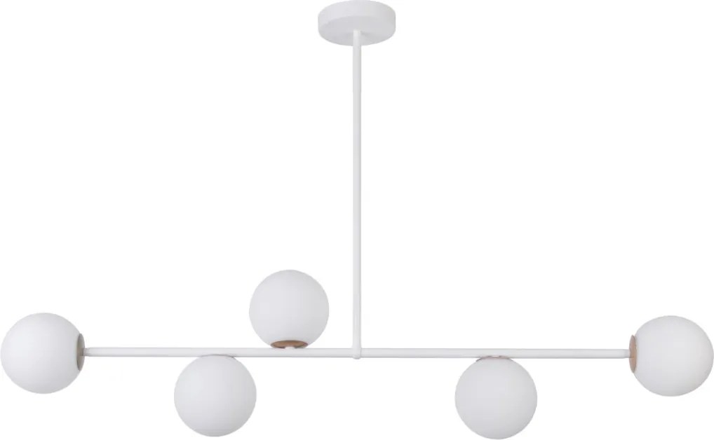 SIGMA LIGHTING 33187 GAMA Többágú Függesztett Lámpa Fehér G9 IP20