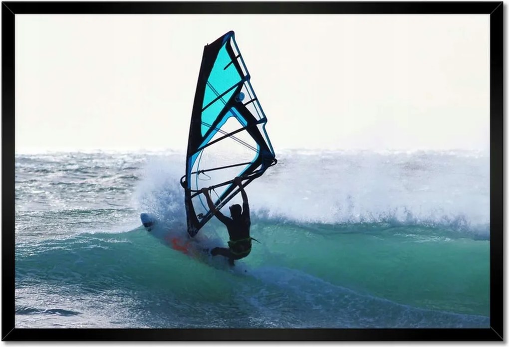 Poszterek keretben 60x40 Szörfözés