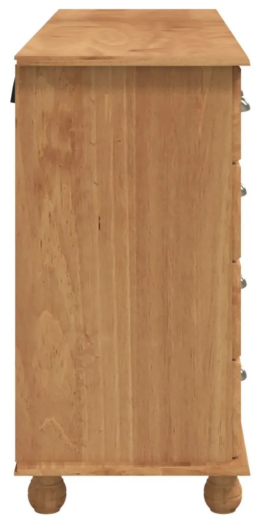 Fiókos Szekrény ASKIM" 79x40x133.5 cm Tömör Fa Fenyő"