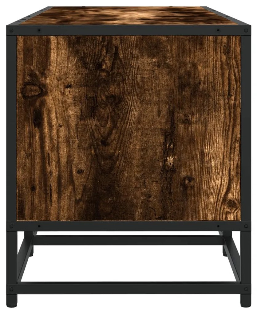 füstös tölgy színű szerelt fa TV-szekrény 180 x 35 x 41 cm