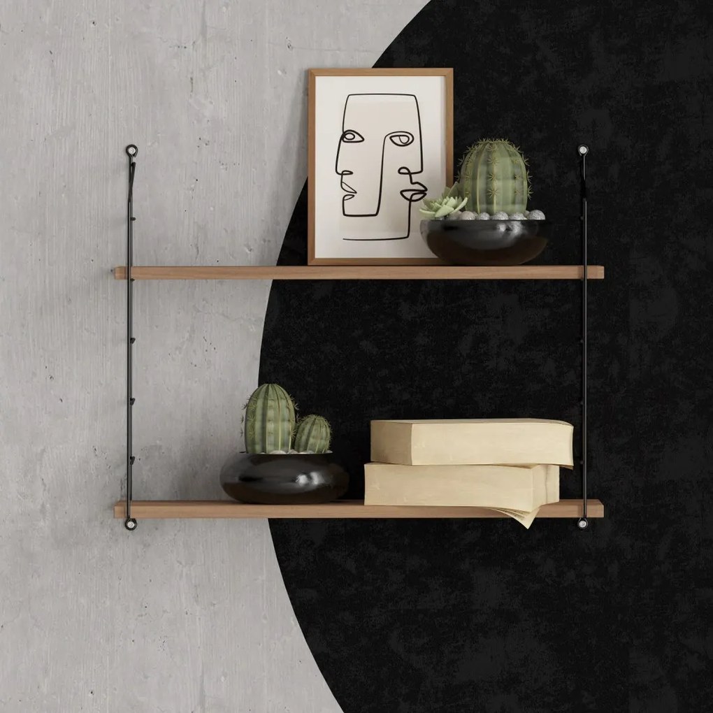 Armoni fali polc, dió, 72 cm – TR775DCM1668