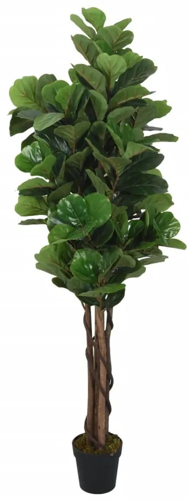 zöld mű-lantlevelűfikusz 232 levél 180 cm