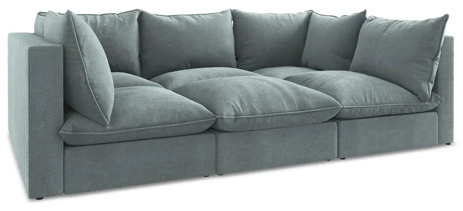 Kék kanapé 255 cm Manao – Makamii